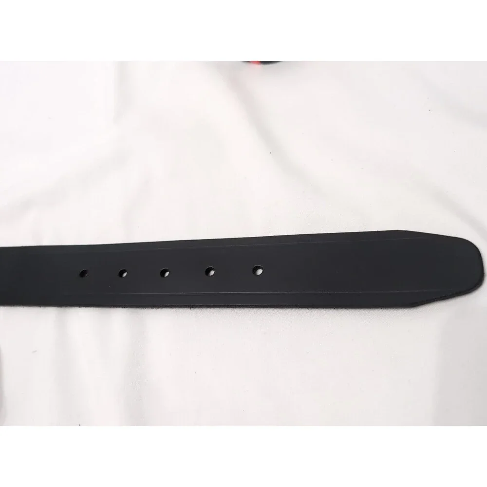 Wrangler Genuine Leather Mens Belt Black Sz32 RN130273 New